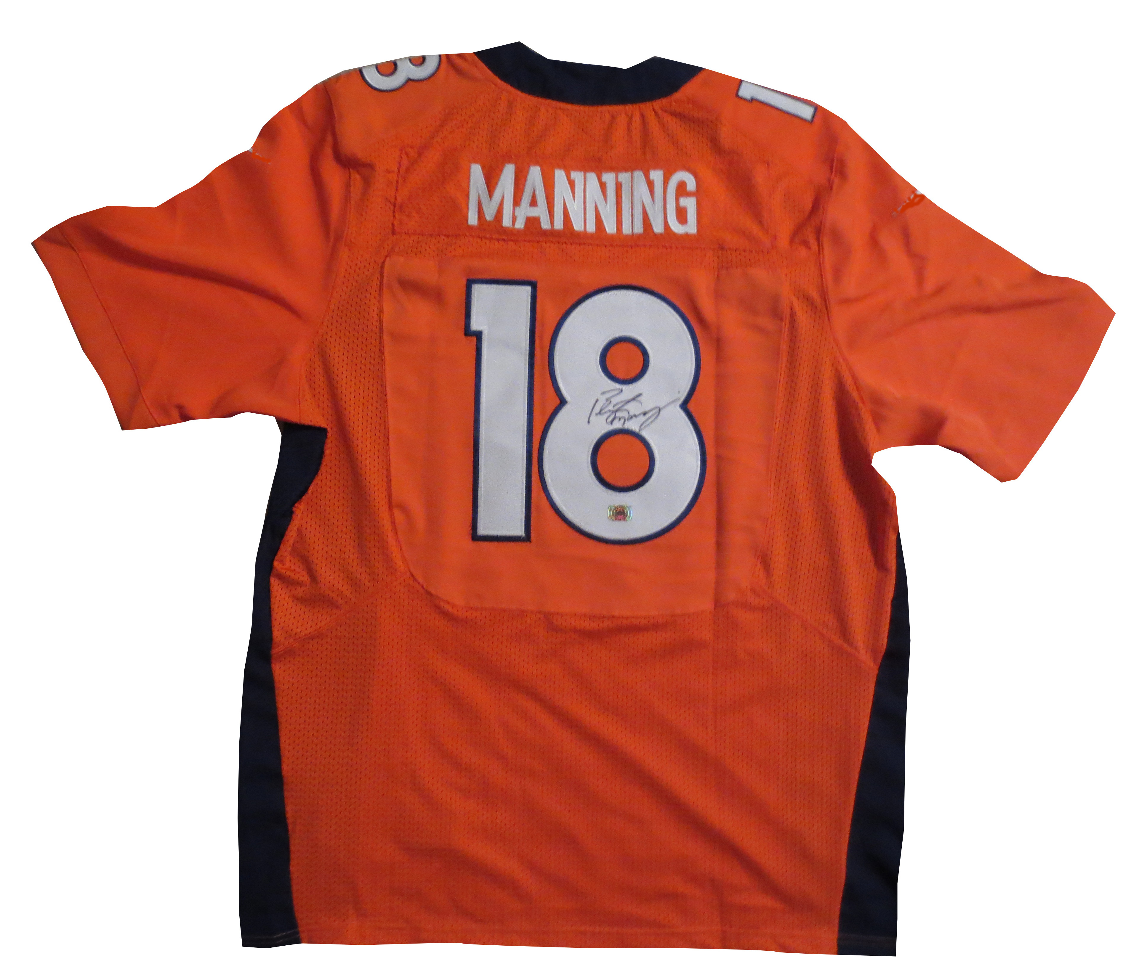autographed manning jersey