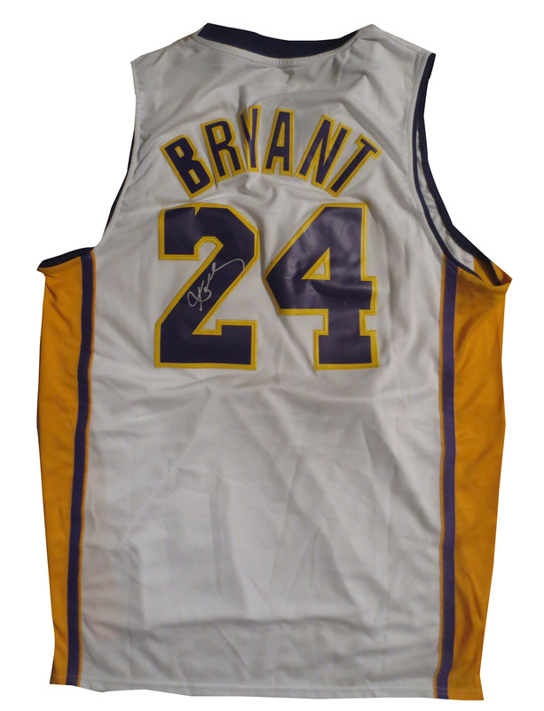lakers signed jersey