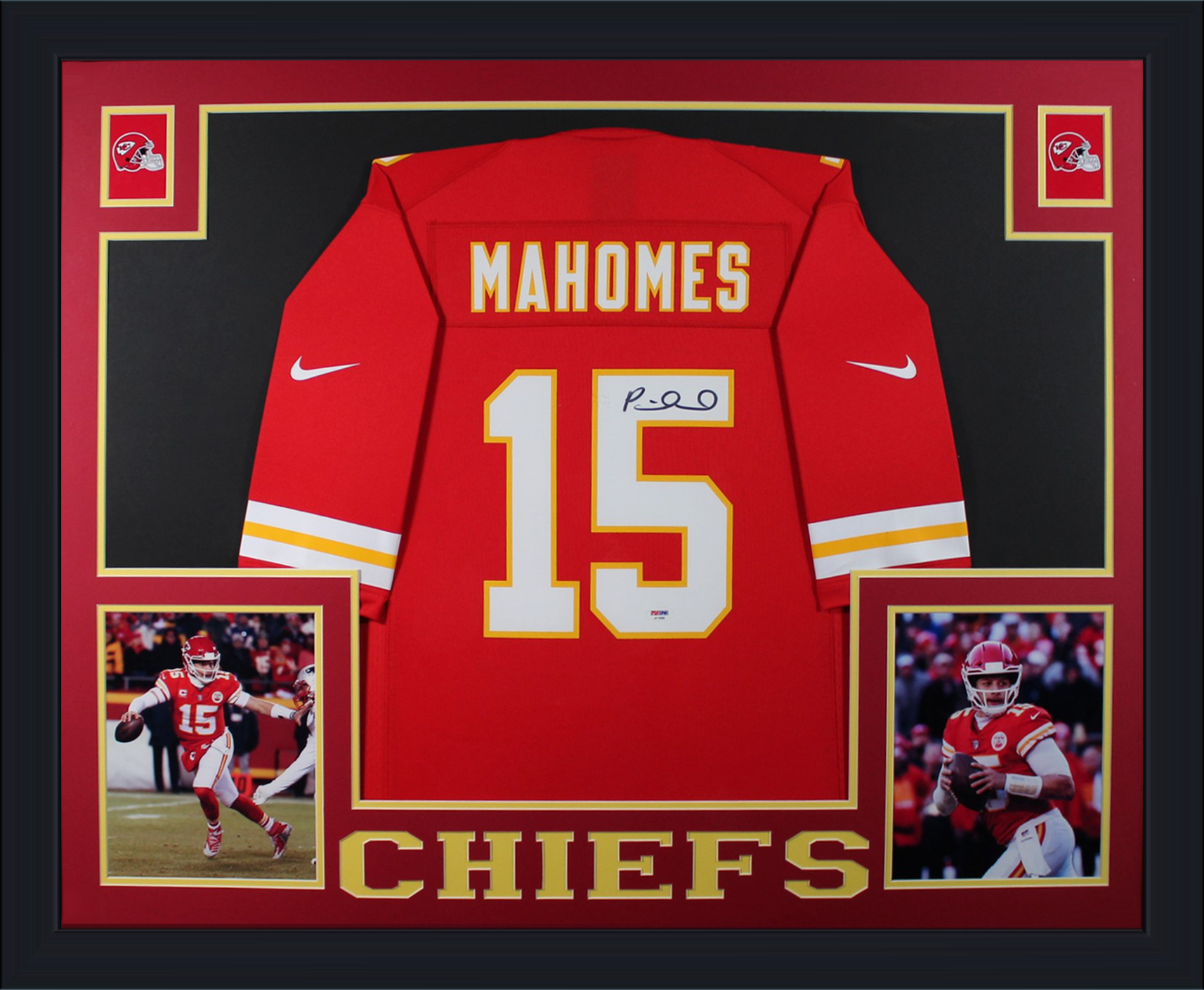 autographed mahomes jersey