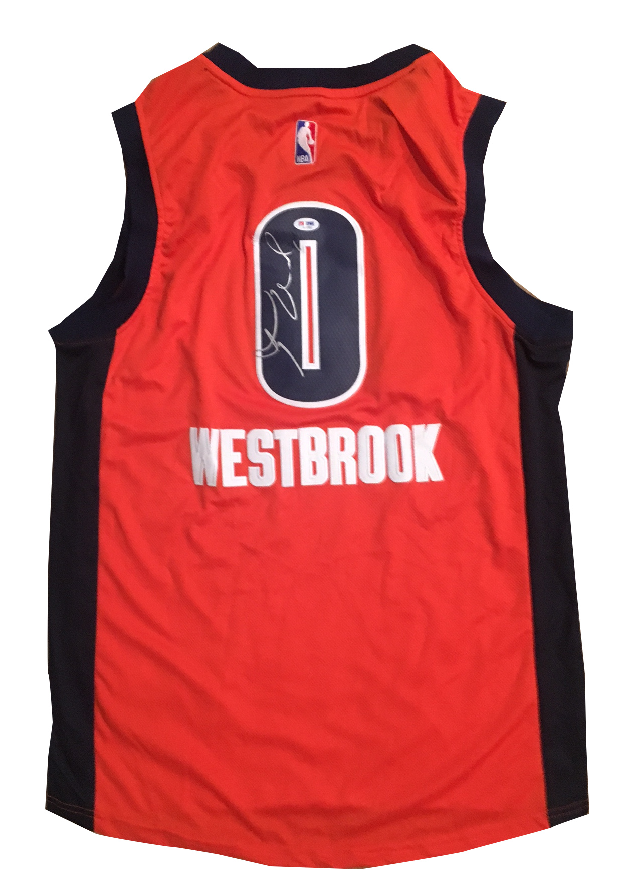 signed westbrook jersey