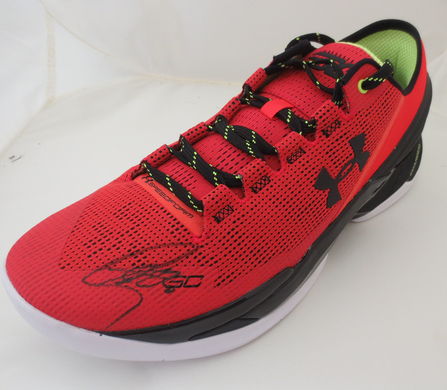 steph curry autographed shoes