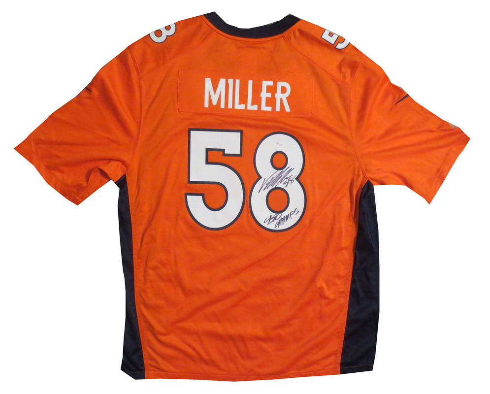 von miller autographed jersey